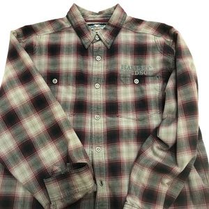 Harley Davidson quilted long sleeve shirt size xl